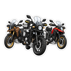 アドベンチャーバイクスタンプ パート6のスタンプ画像