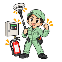 消防設備士の日常 SET2のスタンプ画像