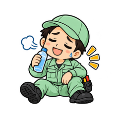 消防設備士の日常 SET3のスタンプ画像