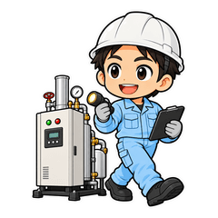 ボイラー技士 1のスタンプ画像